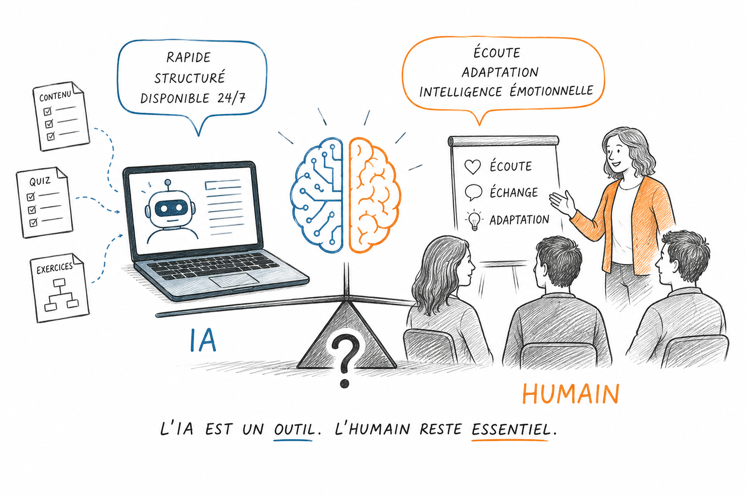Intelligence artificielle en formation : révolution pédagogique ou simple effet de mode ?
